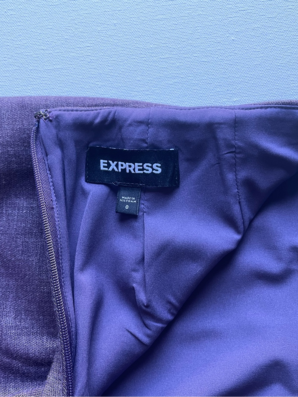Purple Express Pencil Skirt - Picture 5 of 6